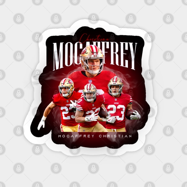 Mccaffrey 23 Vintage Sticker by olivia parizeau